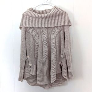Angel of the North Cowl Neck Sweater S